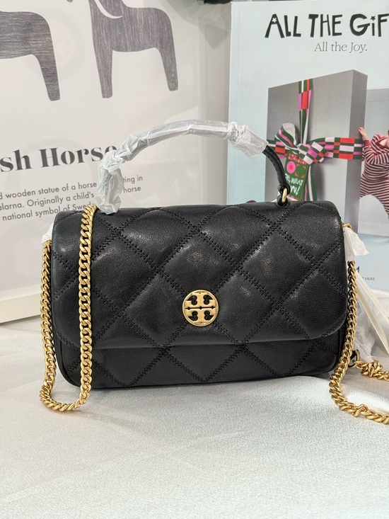 Handbags - Tory Burch Willa Mini Top handle crossbody bag black167621